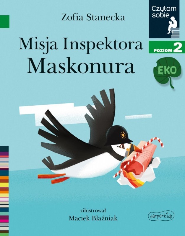 Inspector Puffin Mission book. I'm reading eco. Level 2